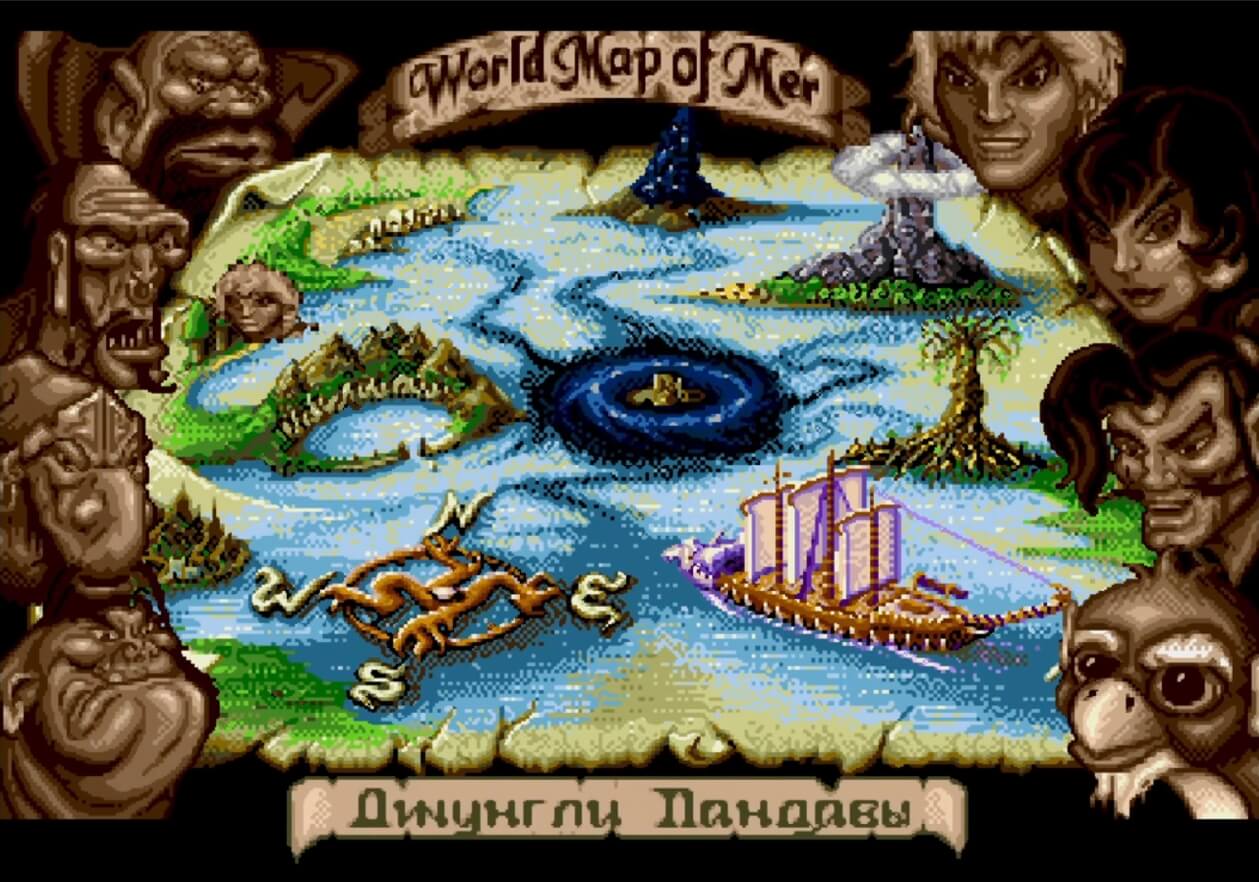 Pirates of Dark Water, The - геймплей игры Sega Mega Drive\Genesis
